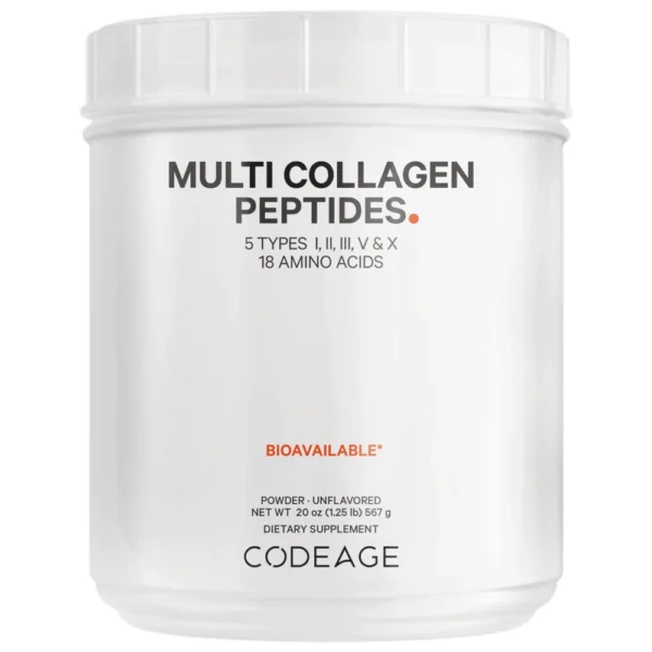 Multi Collagen Peptides Powder, Unflavored