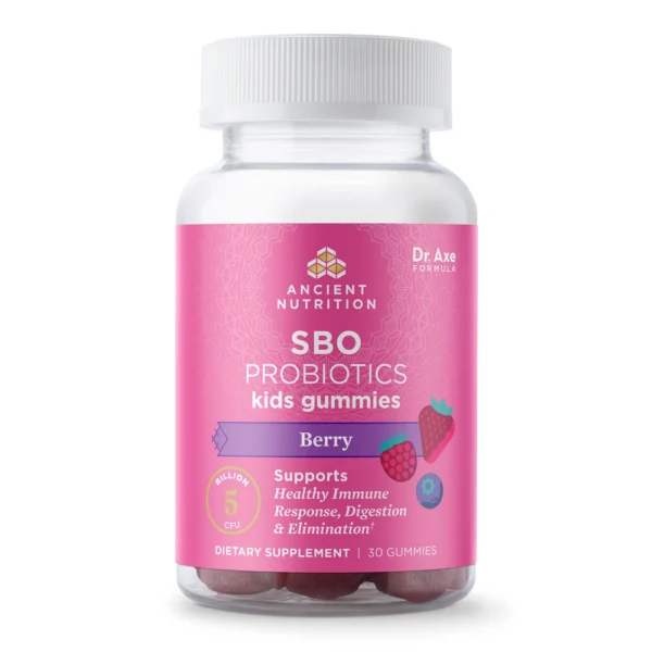 SBO KIDS Probiotic Gummies, Berry