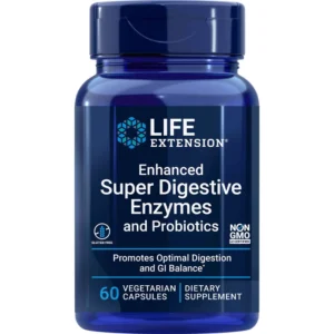 Enhanced Super Digestive Enzymes w/Probiotics