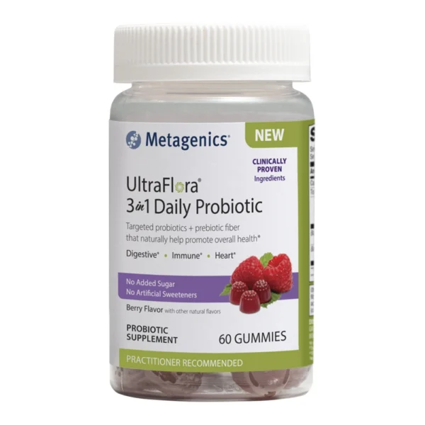 UltraFlora 3 in 1 Daily Probiotic, Berry