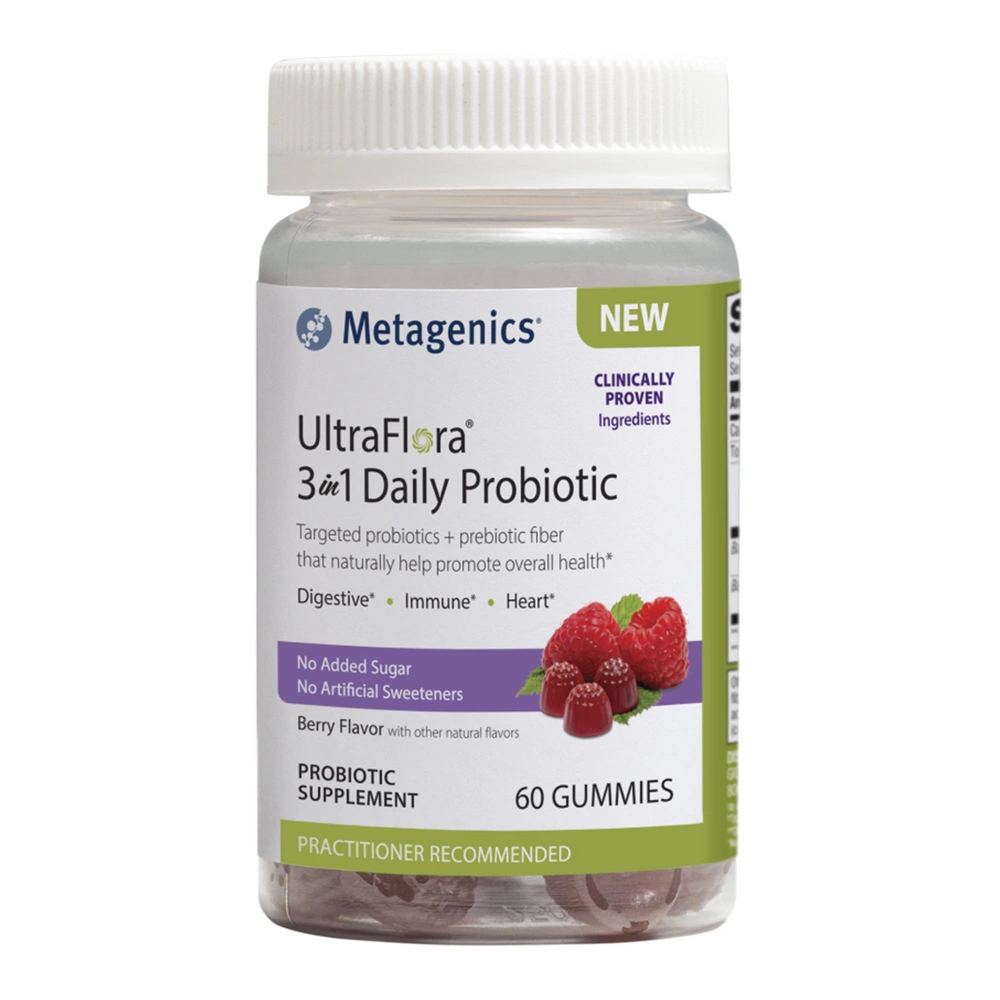 UltraFlora 3 in 1 Daily Probiotic, Berry